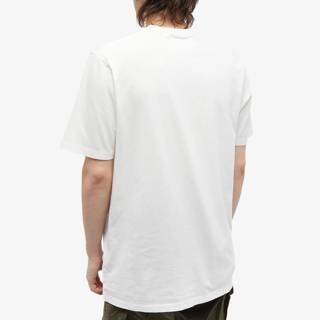 CP Company Men's Small Logo T-Shirt Gauze White